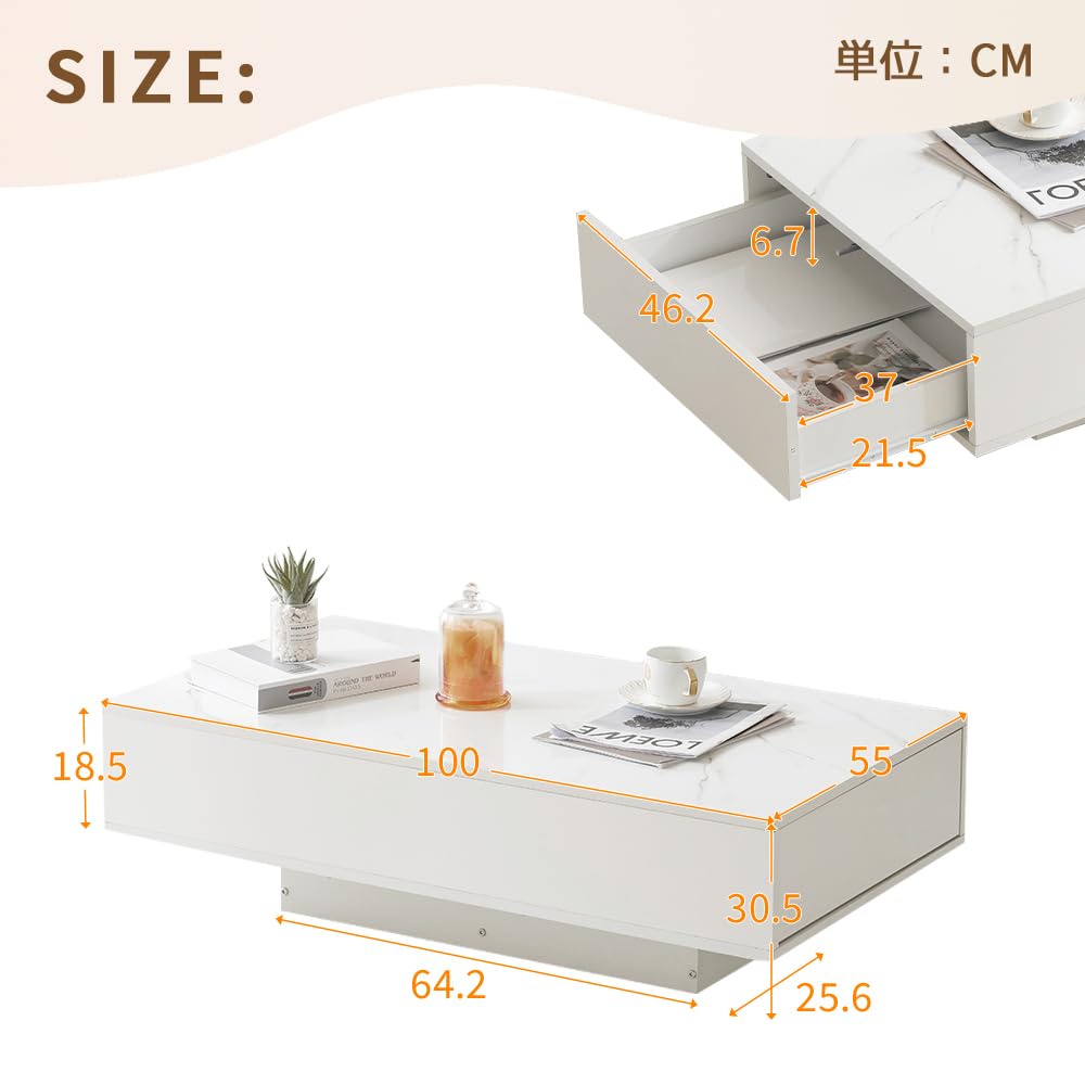 Amazon.co.jp: オーエスジェイ(OSJ) ローテーブル センター
